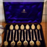 S03. J. Snowden spoons set. 